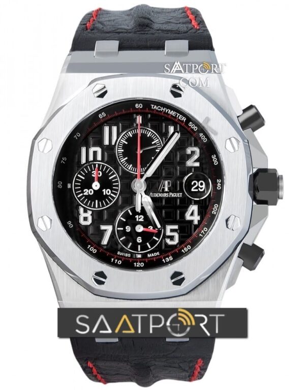 Audemars Piguet Royal Oak Offshore Black Dial NEW MODEL 26470ST.OO.A101CR.01 replika saat eta saat noob (1)