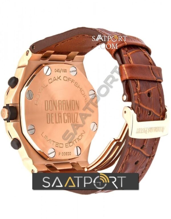 Audemars Piguet Royal Oak Offshore Chronograph Kahve Black replika saat eta saat (2)