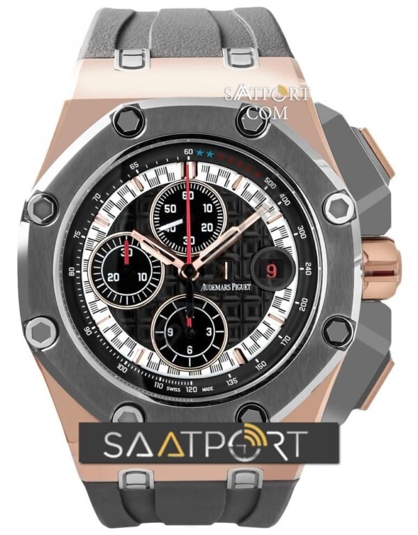 Audemars Piguet Royal Oak Offshore Michael Schumacher Rose Gold 26568OM.OO.A004CA.01 REPLİKA SAAT ETA SAAT (1)