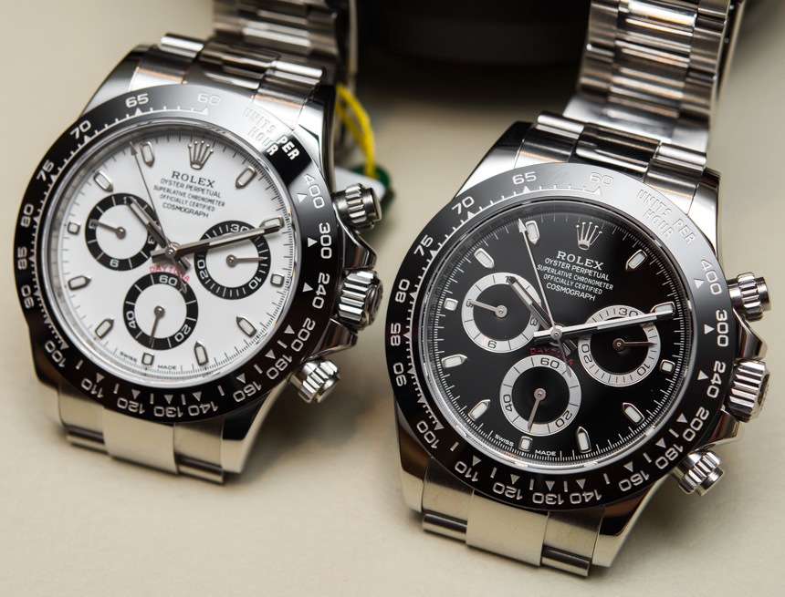 Yeni Rolex Cosmograph Daytona Saat Siyah Seramik Bezel