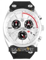 Tag Heuer Mercedes Mclaren Gümüş Kasa Beyaz Örme Kordon REPLİKA SAAT ETA SAAT (1)