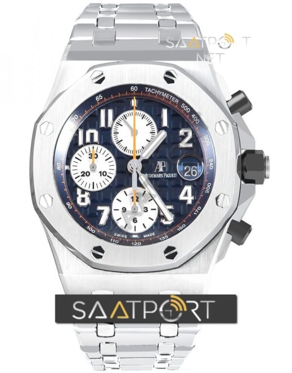 Audemars Piguet Royal Oak Offshore Chronograph Blue 26470ST.OO.A027CA.01 eta saat replika (1)