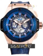 HUBLOT King Power Special One Skeleton Dial Chronograph Automatic 701.NQ.0137.GR.SPO14 replika saat (4)