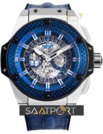 HUBLOT King Power Special One Skeleton Dial Chronograph Automatic 701.NQ.0137.GR.SPO14 replika saat (5)