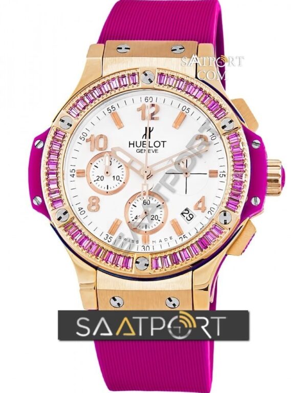 Hublot Big Bang Pink Carat Bayan Saati 341.PP.2010.LR.1903