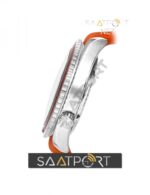 OMEGA Eta Saat Seamaster Planet Ocean Orange Silicone Rubber