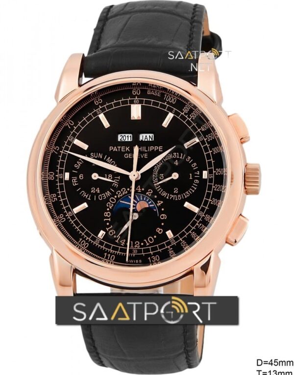 Patek Philippe Grand Complications Brown Rose Gold REPLİKA SAAT (18)