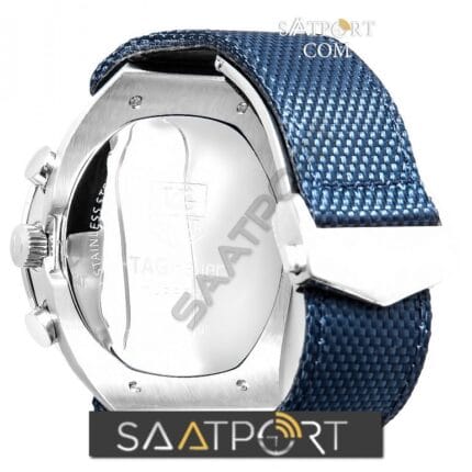 Tag Heuer Mclaren Mercedes Mavi Kadran Örme Kordon replika saat eta mekanizma (2)