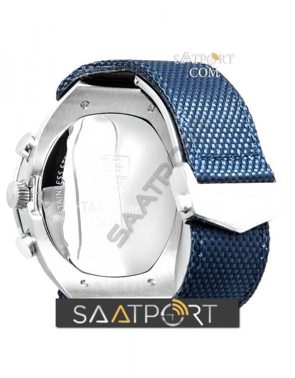Tag Heuer Mclaren Mercedes Mavi Kadran Örme Kordon replika saat eta mekanizma (2)
