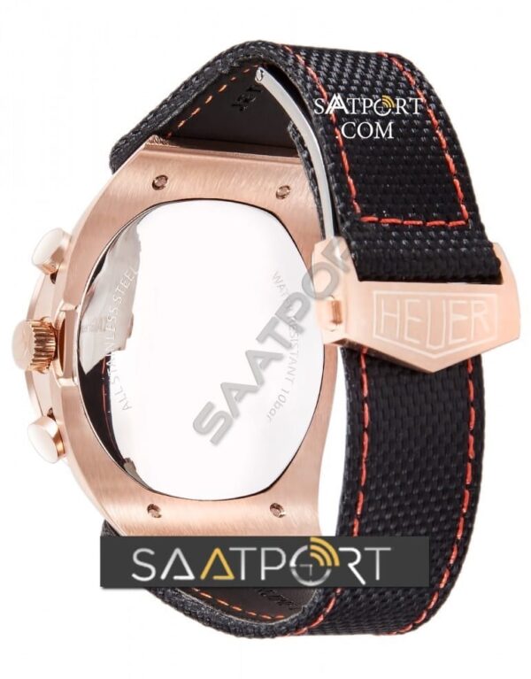Tag Heuer Mclaren mercedes F1 Rose Kasa Chronograph Racer Taba Kordon replika saat mercedes (2)