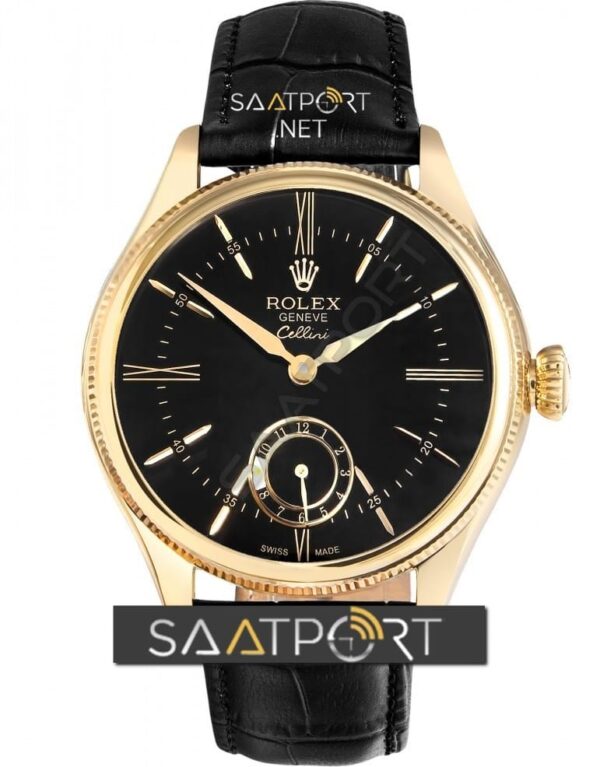 Rolex Cellini 50529 Gold Dual Time Otomatik II