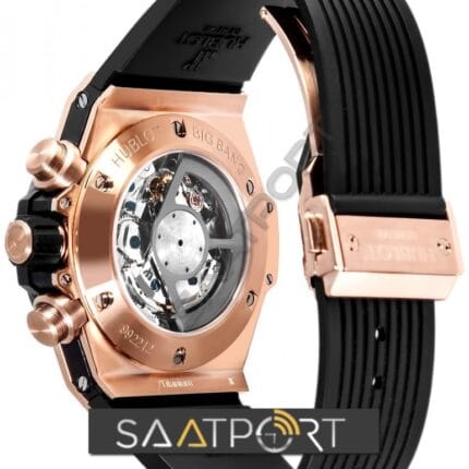 Hublot Big Bang Unico 18K Rose Gold Rubber Automatic Chronograph (1)