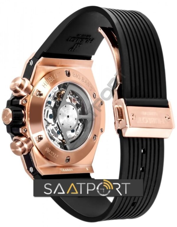 Hublot Big Bang Unico 18K Rose Gold Rubber Automatic Chronograph (1)