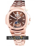 Patek Philippe Nautilus Chronograph Watch 18K Rose Gold 59801R-001 (16)