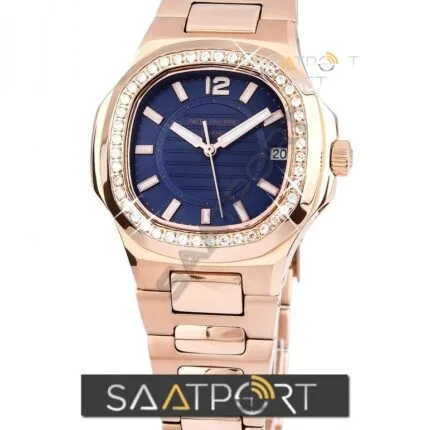 Patek Philippe Nautilus Rose Gold Bayan Saati