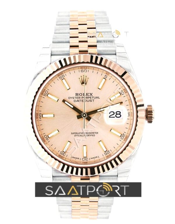 Rolex Datejust 41 Stainless Steel Sundust Dial Jubilee Bracelet 126331 ETA