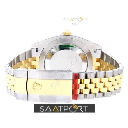 Rolex Datejust 41 Stainless Steel & Yellow Gold Jubilee Watch Champagne Dial 126303 eta saat