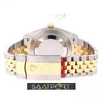 Rolex Datejust 41 Stainless Steel & Yellow Gold Watch Champagne Diamond Dial Jubilee Bracelet 126333 eta saat