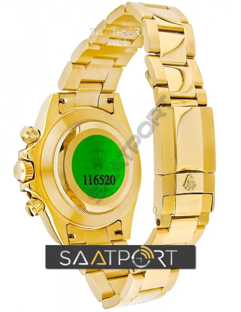 Rolex Daytona 18kt Yellow Gold White Dial eta saat