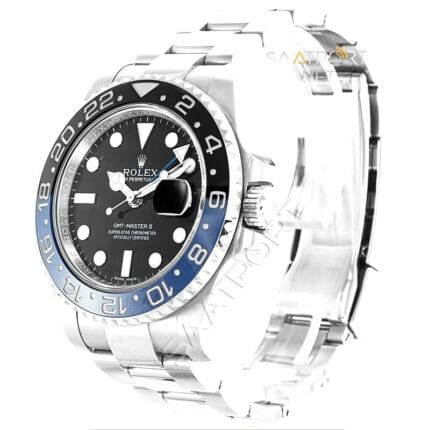 Rolex GMT-Master II Batman Stainless Steel 116710BLNR 3186 Eta Mekanizma replikalar