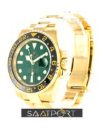 Rolex-GMTMasterII-116718LN GOLD GREEN ETA 3186 MEKANİZMALAR (1)