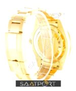 Rolex-GMTMasterII-116718LN GOLD GREEN ETA 3186 MEKANİZMALAR REPLİCA