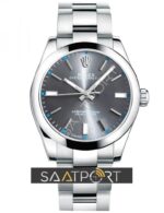 Rolex Mens 39mm Stainless Steel Oyster Perpetual Model 114300 Replika saat