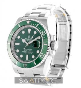 Rolex SUBMARINER HULK Stainless Steel Green Ceramic Swiss Eta Saat