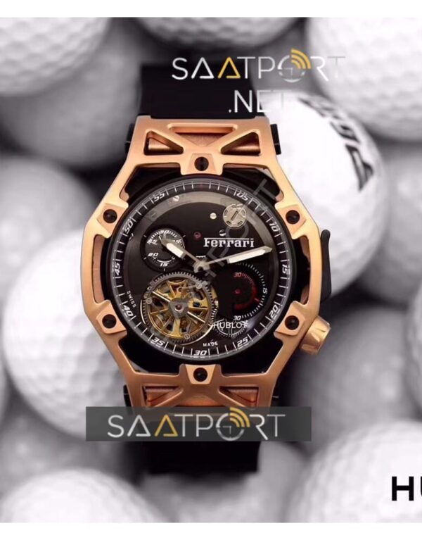 Hublot ferrari tourbillion Rose