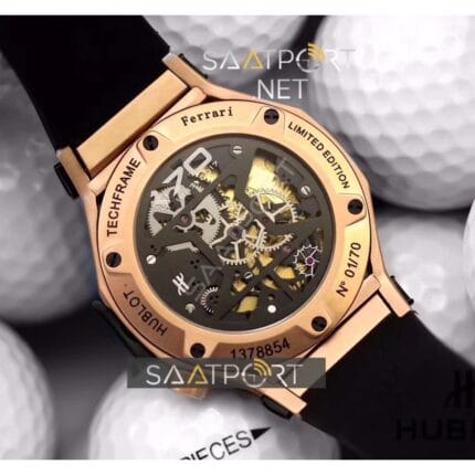 Hublot ferrari tourbillion Rose