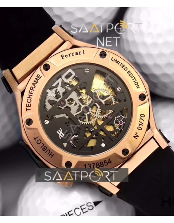 Hublot ferrari tourbillion Rose