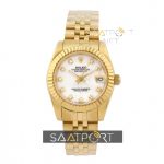 Rolex Datejust Jubile Bayan Saati Gold