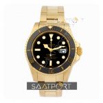 Rolex GMT Gold Case Black Dial