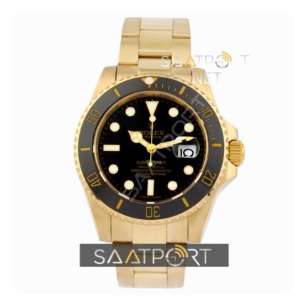 Rolex GMT Gold Case Black Dial