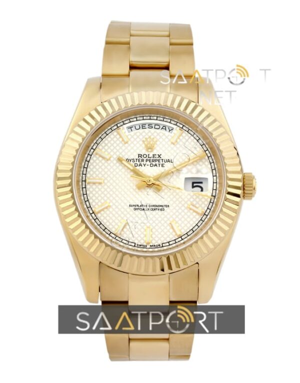Rolex Day Date İndex Gold Case