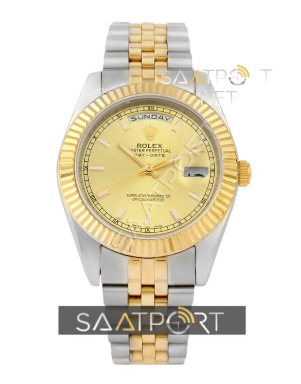 Rolex day date gold dial