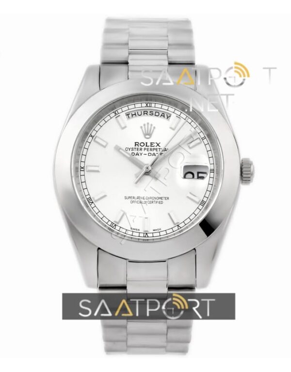 Rolex Day Date Düz Bezel