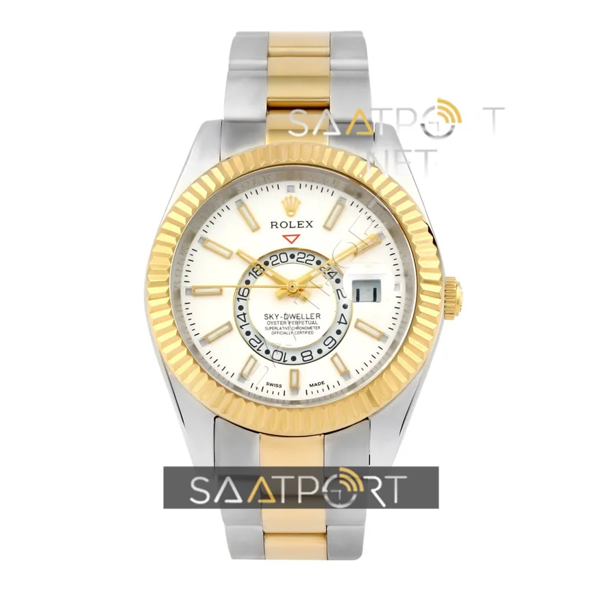 Rolex Sky Dweller Beyaz Kadran