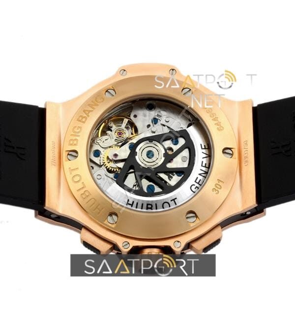 replika saat hublot big bang gold