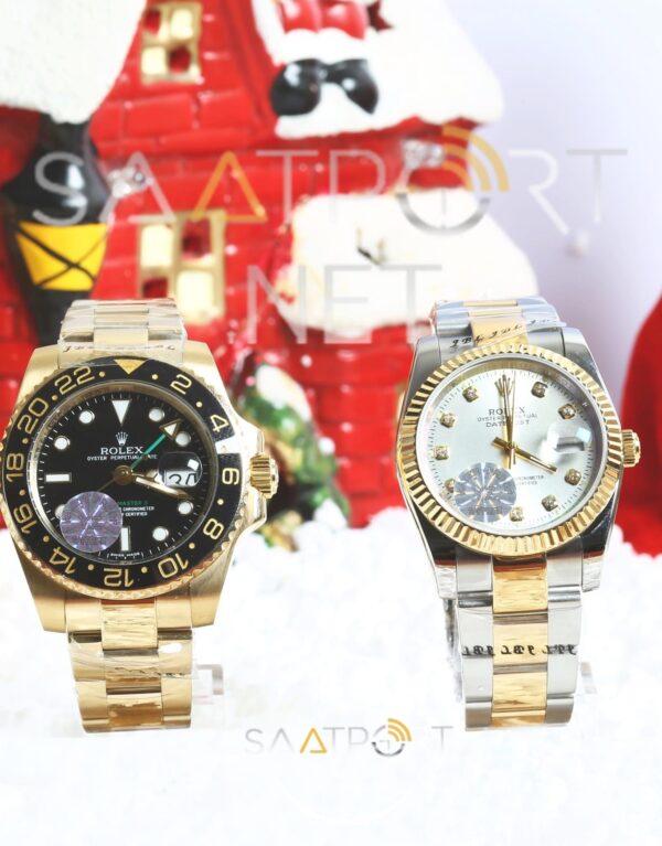 Bay Bayan Sevgili Saatleri Replika Rolex Modelleri