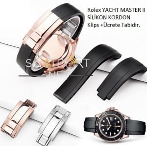 Rrolex Yacht Master Silikon Kordon