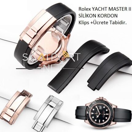 Rrolex Yacht Master Silikon Kordon