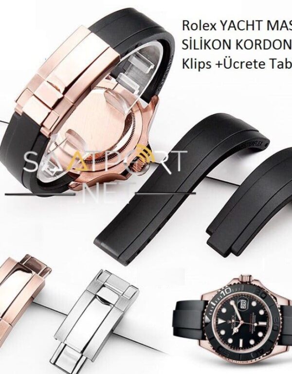 Rrolex Yacht Master Silikon Kordon