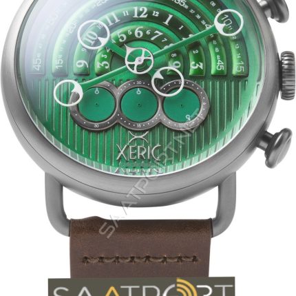 XERIC Halograph Chrono Sapphire Gunmetal Green