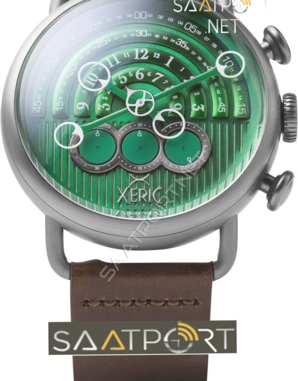 XERIC Halograph Chrono Sapphire Gunmetal Green