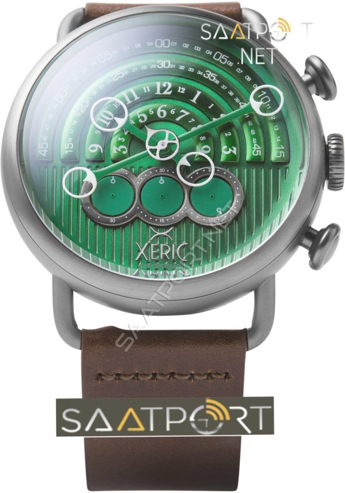 XERIC Halograph Chrono Sapphire Gunmetal Green