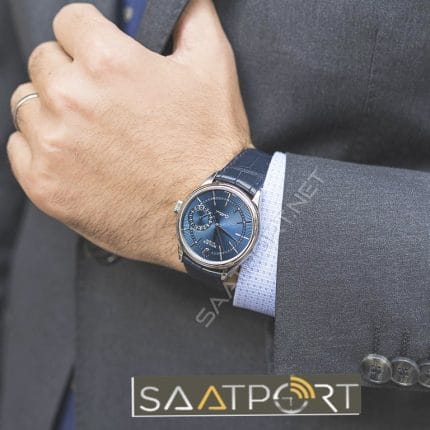 ROLEX Cellini Date 50519 White Blue Guilloche