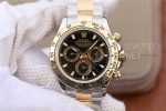 Rolex daytona two tone 116623 black Replica