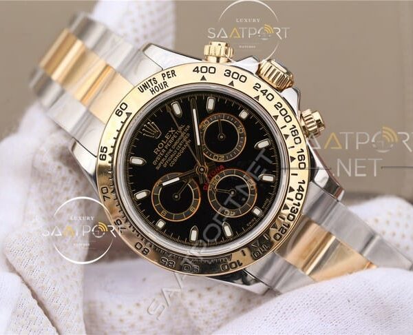 Rolex daytona two tone 116623 black Replica