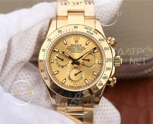 ROLEX Cosmograph Daytona Gold Dial 18K
